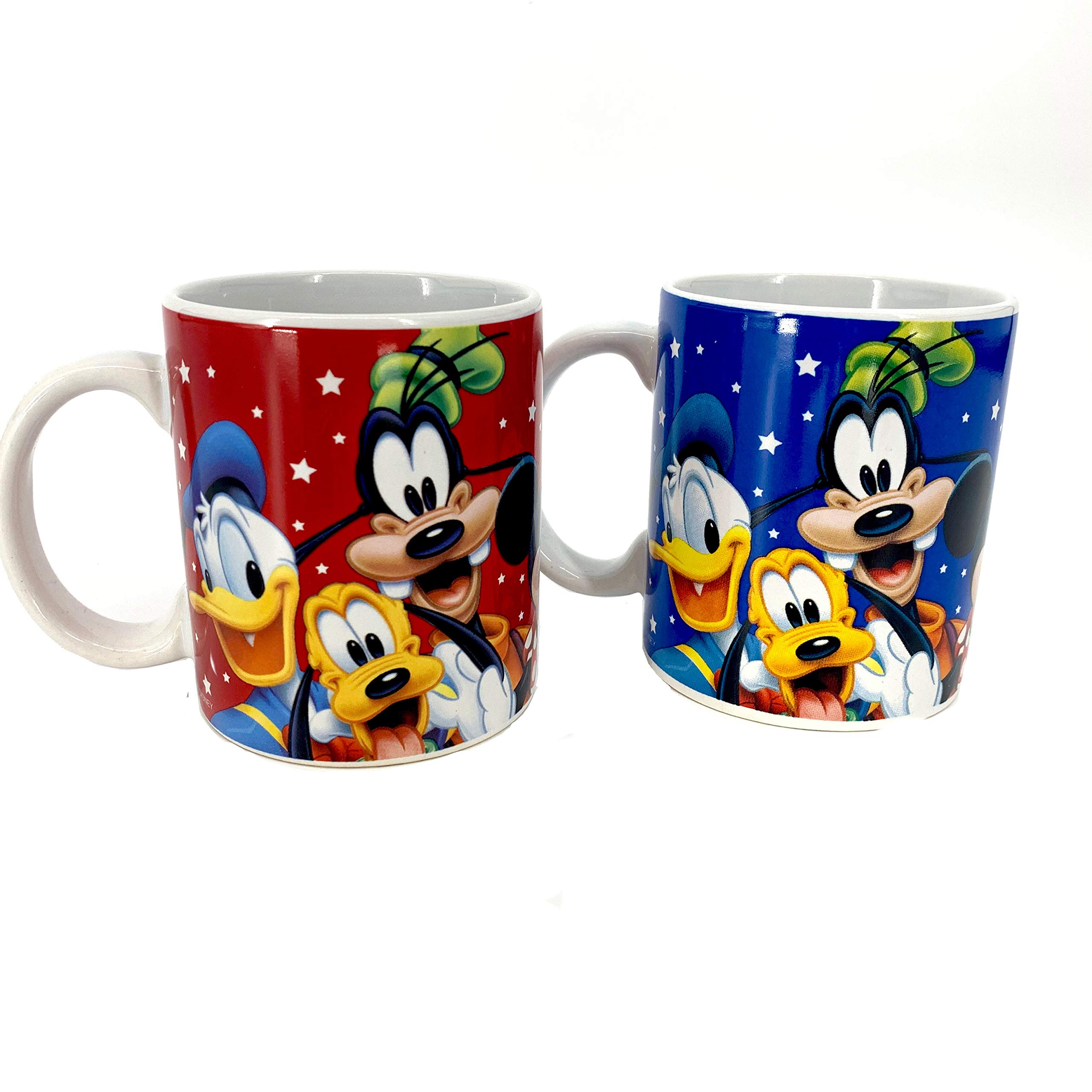 Amazon.com: Disney Mickey Gang MOM DAD 2 pack Coffee Mug Set New